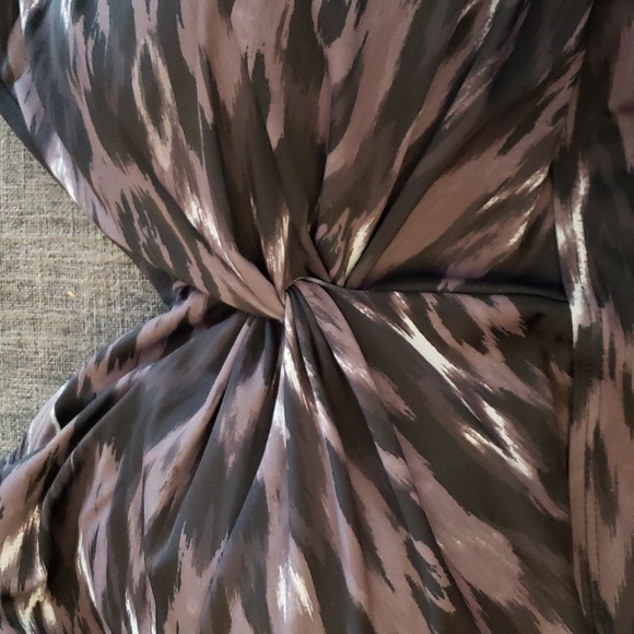 JINXUEER Ruched Black  Patterned Skirt Tankini Set Size 26W - Picture 5 of 9